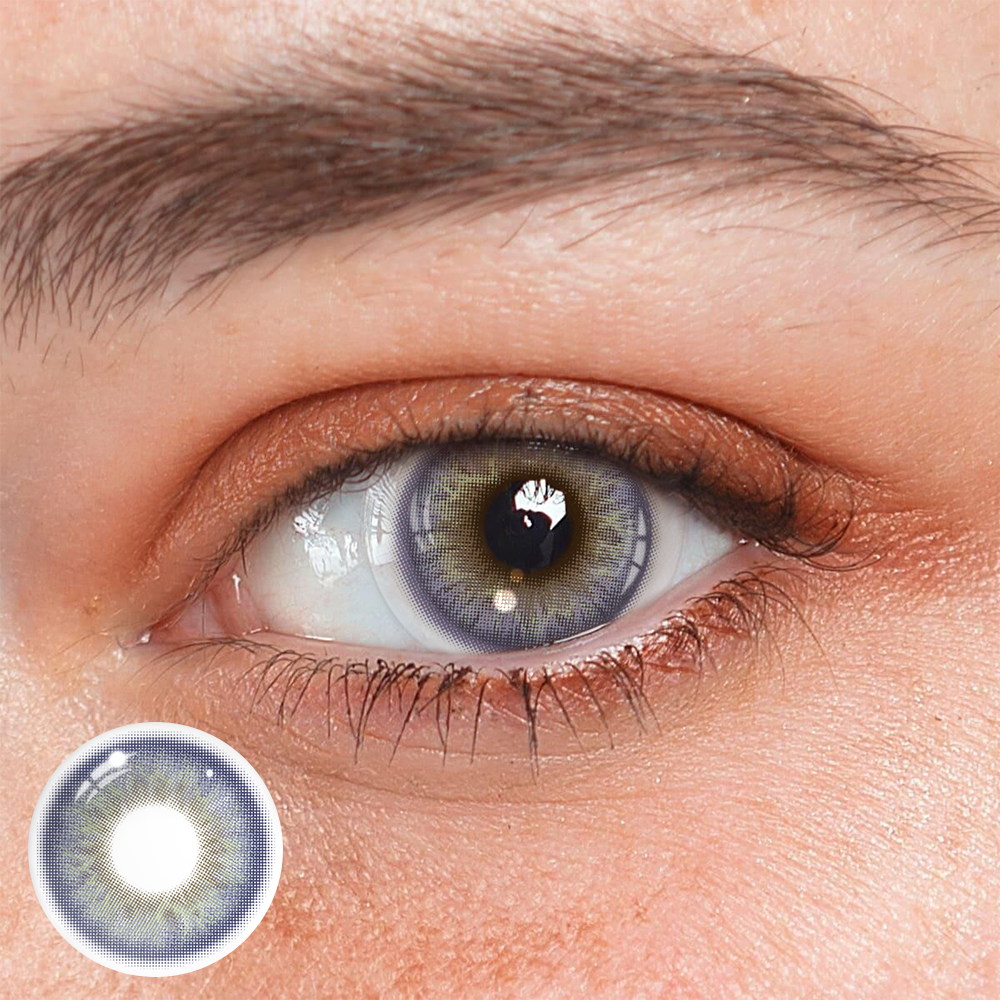 Bibiana Blue Coloured Contact Lenses